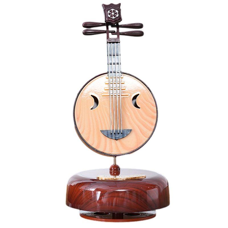 

M-Modern-Literary And Classical Style Rotating Music Box Music Box Desktop Ornaments Birthday Gift Music Lover