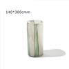 Luxury Striped Glass Vase for Living Room Tabletop Flower Arrangement Decor