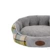 Large Size Lattice Bed Cat nest Warm Round Home Fabric Kennel Short Plush Soft Pet Supplies Durable