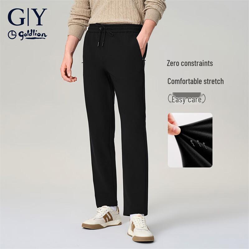 Goldlion GY Men s Straight-Fit Casual Trousers 33