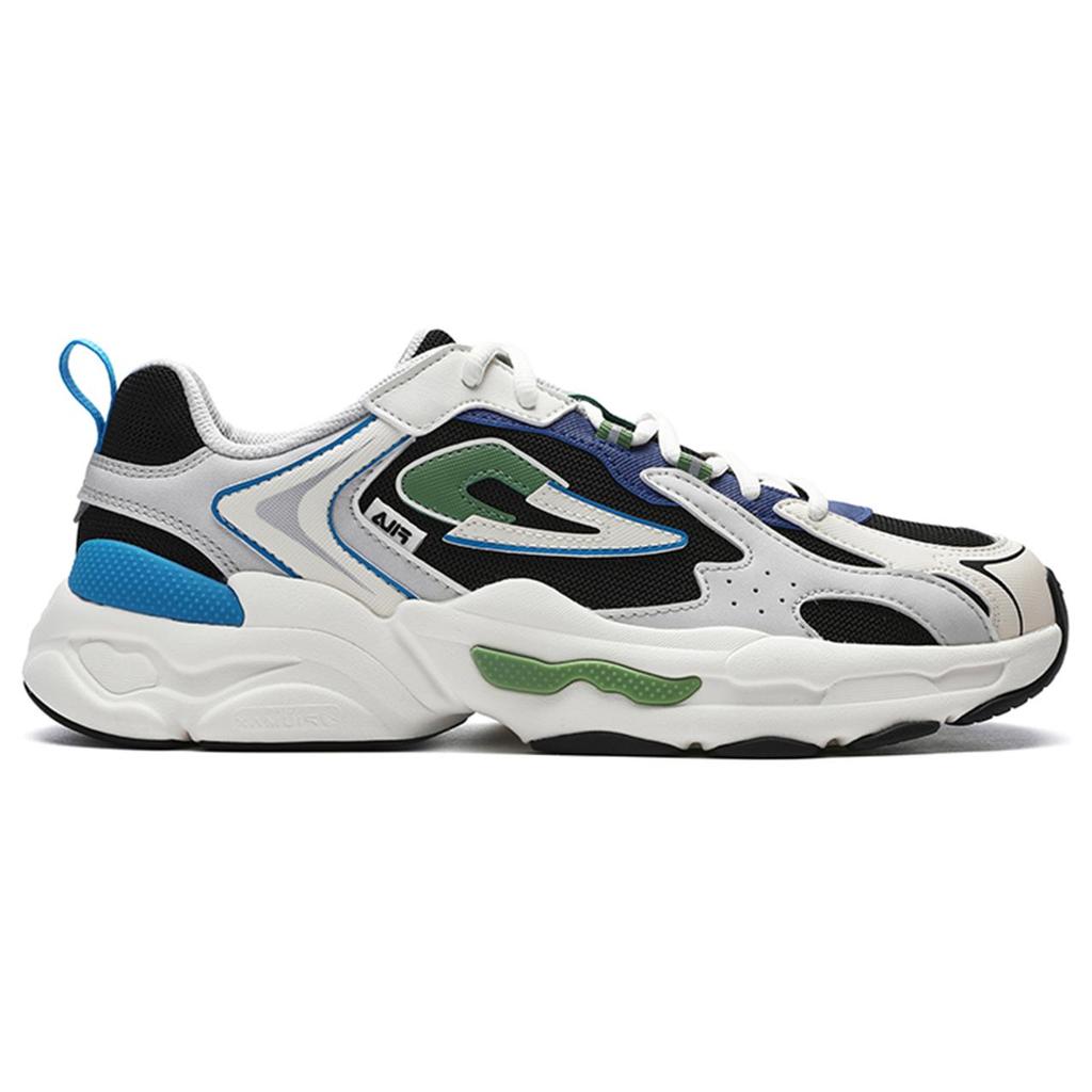 New FILA Y2K Low Top Casual Shoes Men's White Black Lotus Gray F12M312103FBV