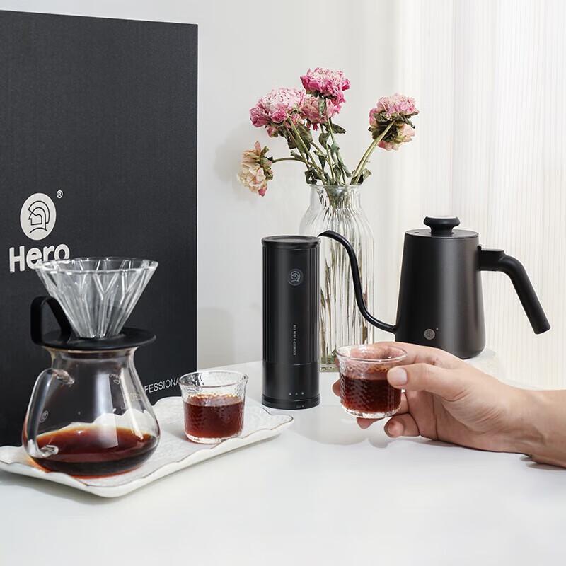 Hero Advanced Mini Electric Drip Coffee Maker Set