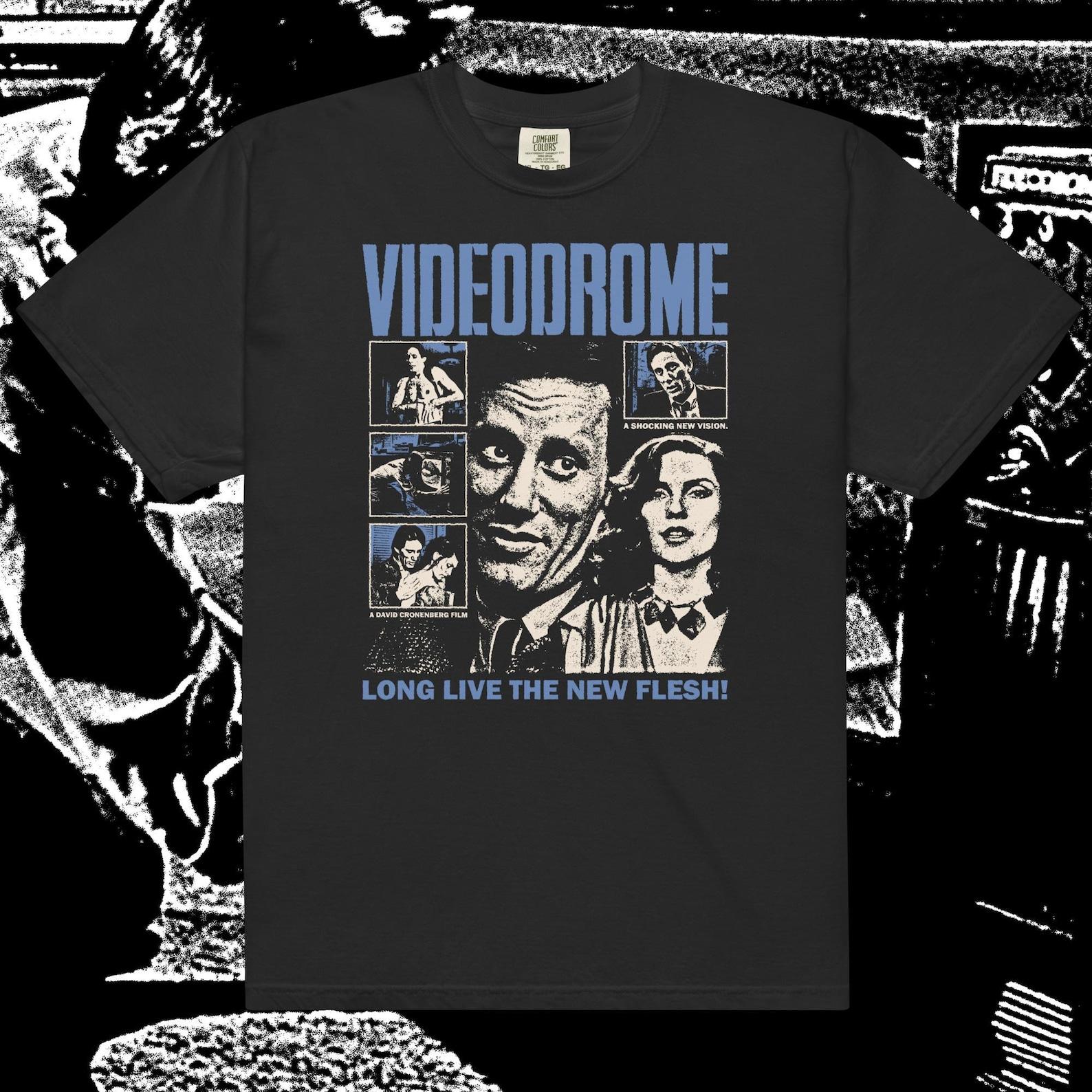 Videodrome Directed By David Cronenberg: Punk Comfort Colors T-Shirt S