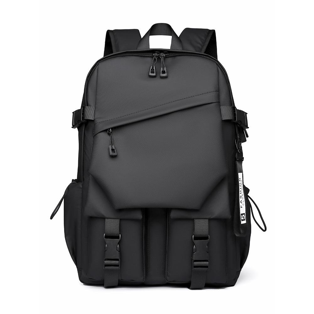 

Multifunctional backpack Men s large-capacity travel bag Casual backpack Korean version Chinese college student trendy schoolbag чорний