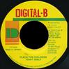 Disque 7 pouces TONY REBEL Teach The Children NONE DigitalB 1994 Jamaïque Reggae Ska Dub Occasion
