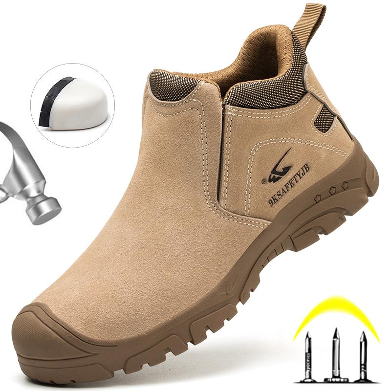Plastic Toe Insulation Shoes 6KV Men Work Boots Puncture-Proof Indestructible Shoes Safety Boots Men Welder Insulated Work Shoes