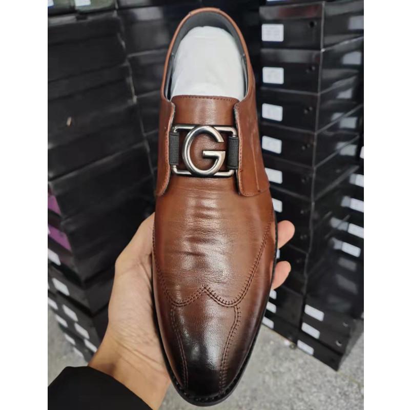 Fashion Men's Business Leather Shoes Spring Autumn New Designer Fashion Casual Luxury Shoes for Men