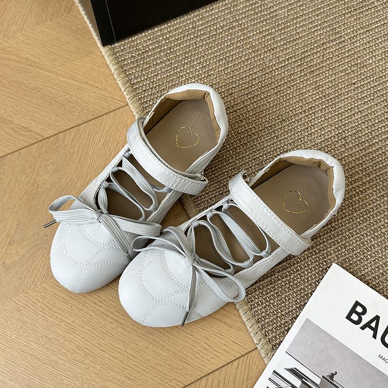 Fashion Lace-Up Women Flat Sandals Loafers Casual Marie Janes Sport Shoes 2025 Trend Summer Woman Soft Sole Shallow Comfort Zapatillas