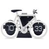 Creative Retro Flip Clock - Modern Simple Design, Ingenious Single-Leg Balance for Living Room Decor