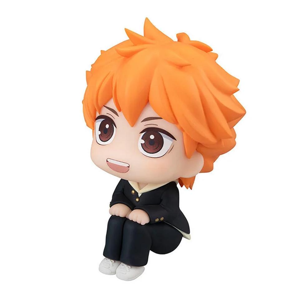 10cm Volleyball Jugend Anime Charakter Mini Handgemacht Hinata Shoyo Yingshan Feixiong Trendy Spielpuppe Niedliche Auto Desktop Dekoration