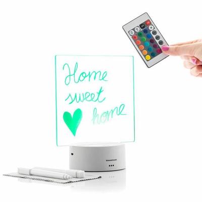 LED Note and Message Board - Lemo InnovaGoods - Reusable - 16 Colors - Remote Control - 10 LEDs