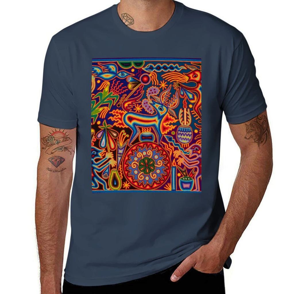 Huichol TShirt Novelty Graphic Tee Shirt