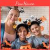 Unikalne Opaski na Głowę na Halloween z Upiornymi Dekoracjami w Kształcie Nietoperza, Kota i Dyni