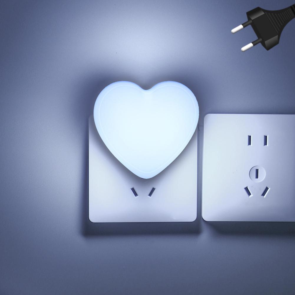 0.5W 100-220V Energy-saving LED Night Light,Lovers Ambient Lights,US/EU Plug Intelligent Light Controlled Sensing Sleep Light