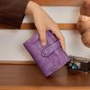 Women's Retro Large Capacity Multi-Card Slot Folding Clutch Wallet