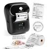 Phomemo M110 Label Writer Smartphone Compatible Printer Thermal Main Unit + 1 Roll Labels Included Price Tag Commercial Maker Sticker Barcode Mobile