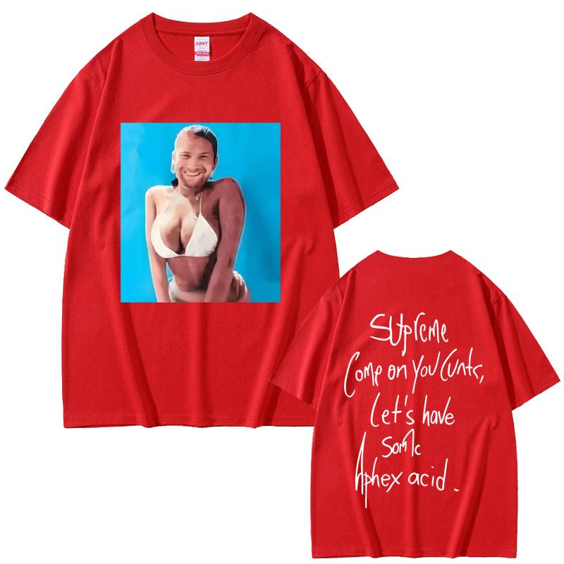 Aphex Twin Graphic T Shirt Windowlicker Album Merch Tshirt Unisex Women Fashion Vintage Oversized T Shirts Oversized Short Sleeve S