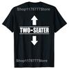 T-shirt Grafiche Cotone Streetwear Manica Corta Due Posti Papà Adulto Umorismo Regali Estivi T-shirt Due Posti Uomo