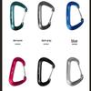 UOSU Outdoor Multi-functional D-Ring Carabiner 4-Pack