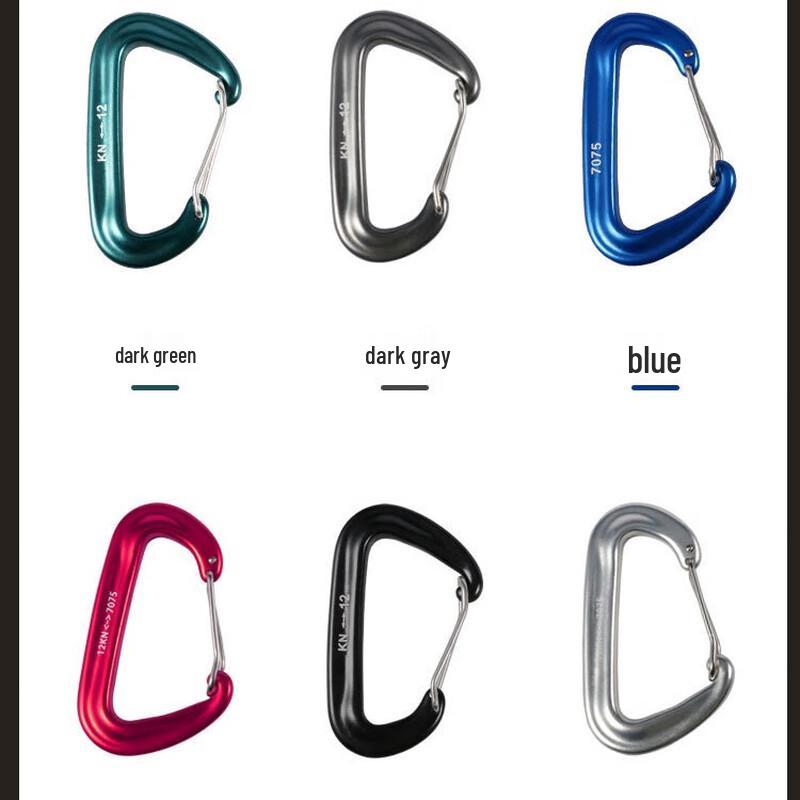 UOSU Outdoor Multi-functional D-Ring Carabiner 4-Pack