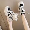 Fleece Thickened Cotton Shoes Winter New Sports Dad Shoes Heightened Thick-soled Fleece Warm High-top Shoes