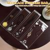 10/20 ks Průhledné PVC sáčky na šperky Taštičky Antioxidační úložný sáček Na náušnice Náhrdelník Náramek Display Balicí sáček