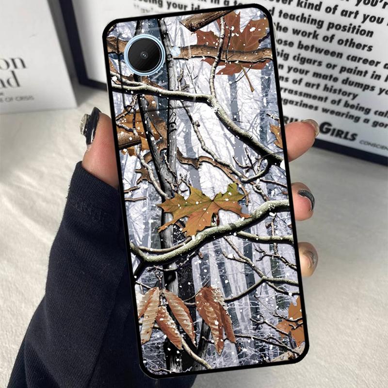 Camouflage Hunting For Realme C75 C55 C71 C61 C53 C33 C63 C51 C65 C67 11 12 13 14 15 Pro Plus GT6 GT7 Pro Case
