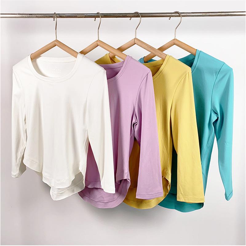 

Women s Slim Fit Long Sleeve Yoga Pullover Small