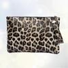 Leopard Handbag Fashion Hot Handbag Leopard Hot Envelope Bag Yellow Leopoard Grain