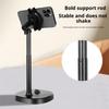 Clamp On Phone Holder With Height Adjustment Tilts Function Cold Shoe Mount Not Slip Base for Content Creation & Filming