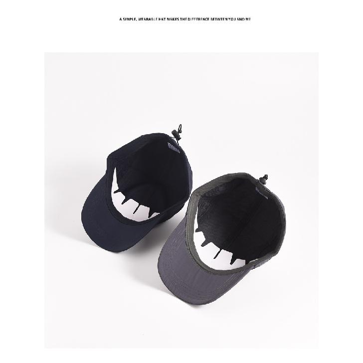 Quick-drying Drawstring Baseball Cap, Lightweight Summer Hat for Men, Breathable Sun Hat, Outdoor Sports Cap, Work Cap for Women