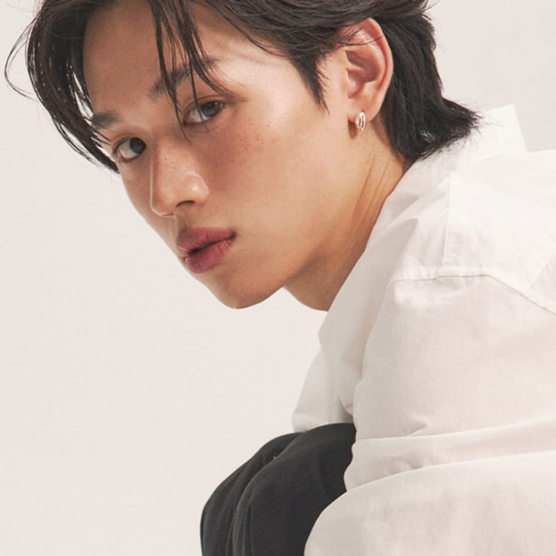 tout duck’s foot earring 925 silver