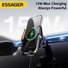 Essager Magnetic Car Phone Holder 15W Wireless Charging Touch Control Car Air Vent Stand for iPhone 16 15 Xiaomi Samsung Huawei