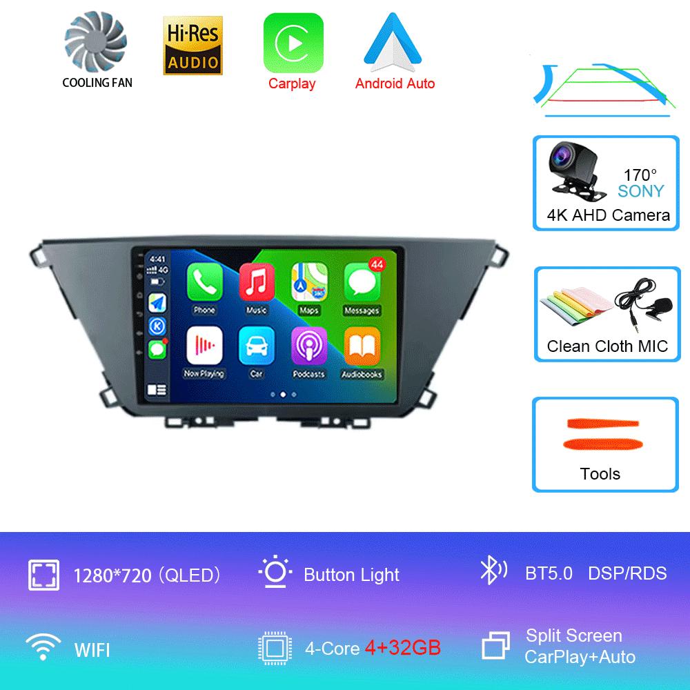 

Автомобильное радио Android 14 Wireless Carplay Auto для Kia Carens KY 4 IV 2022 2025 Мультимедийный видеоплеер GPS-навигация Стерео Аудио