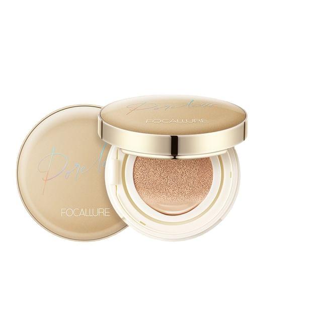 FOCALLURE - Poreless Matte Air Cushion Foundation - 4 Colors #101 Light Beige