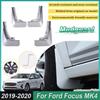 Painted For Ford Focus ST-Line MK4 Accessories 4PCS Front Mud Guards Splash Guards Rear Fenders Flares Car Accessories