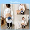 Bear Clothes Wear Shape Plush Single Shoulder Crossbody Bag Animal Gift Fashion