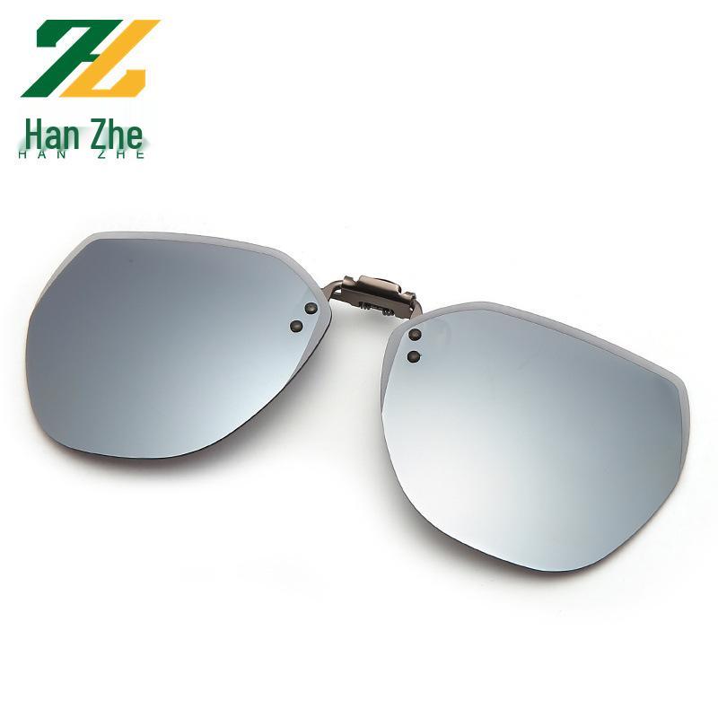 Polarized Flip-up Clip-on Sunglasses for Myopia, Night Vision & Driving - Unisex