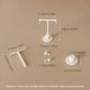 1/12 Dollhouse Miniature Clothes Rack Upright Towel Rack Model Dollhouse Furniture Decoration Dolls House Bathroom Ornament