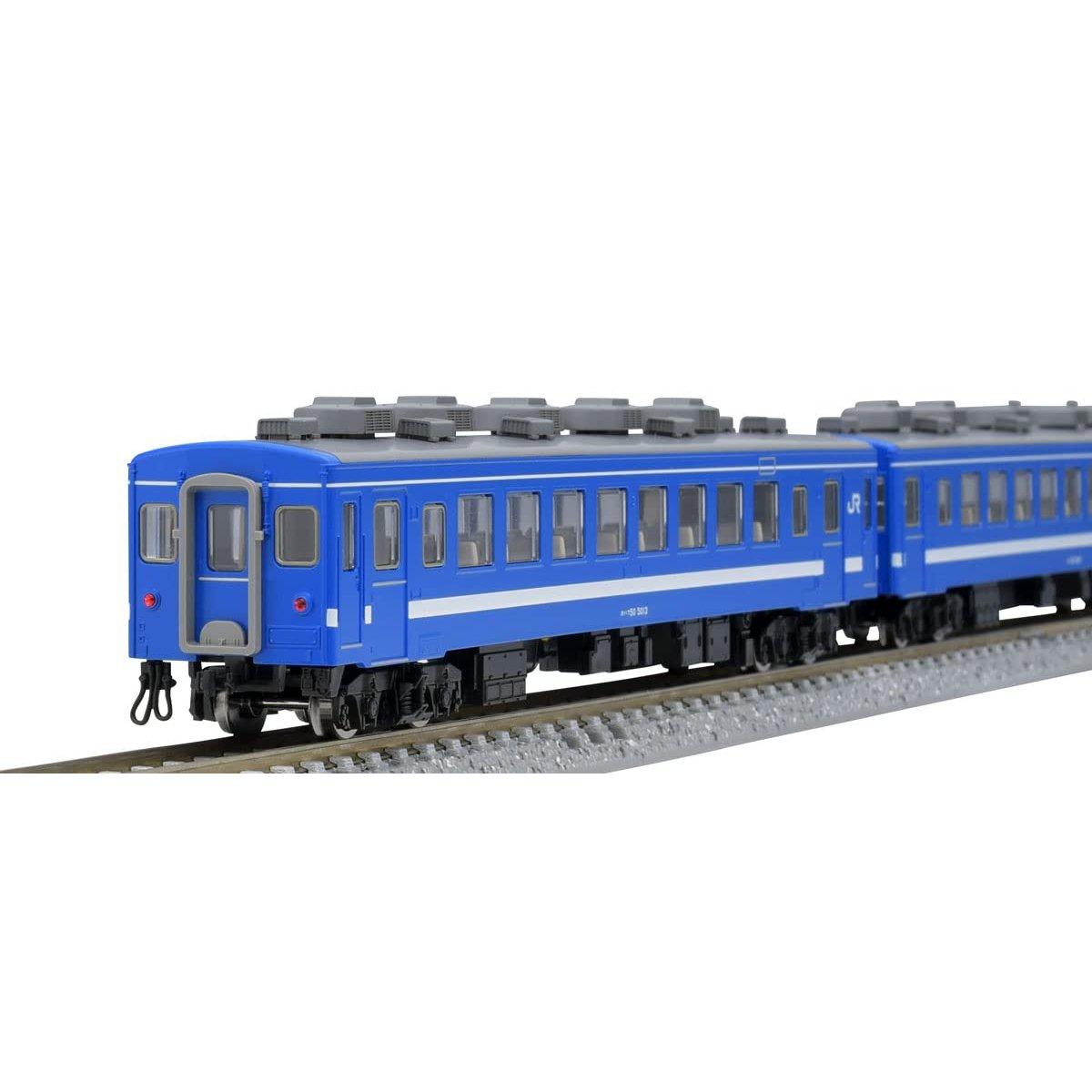 

TOMIX N gauge JR 50 5000 series set 98780 model railway passenger car blue синій