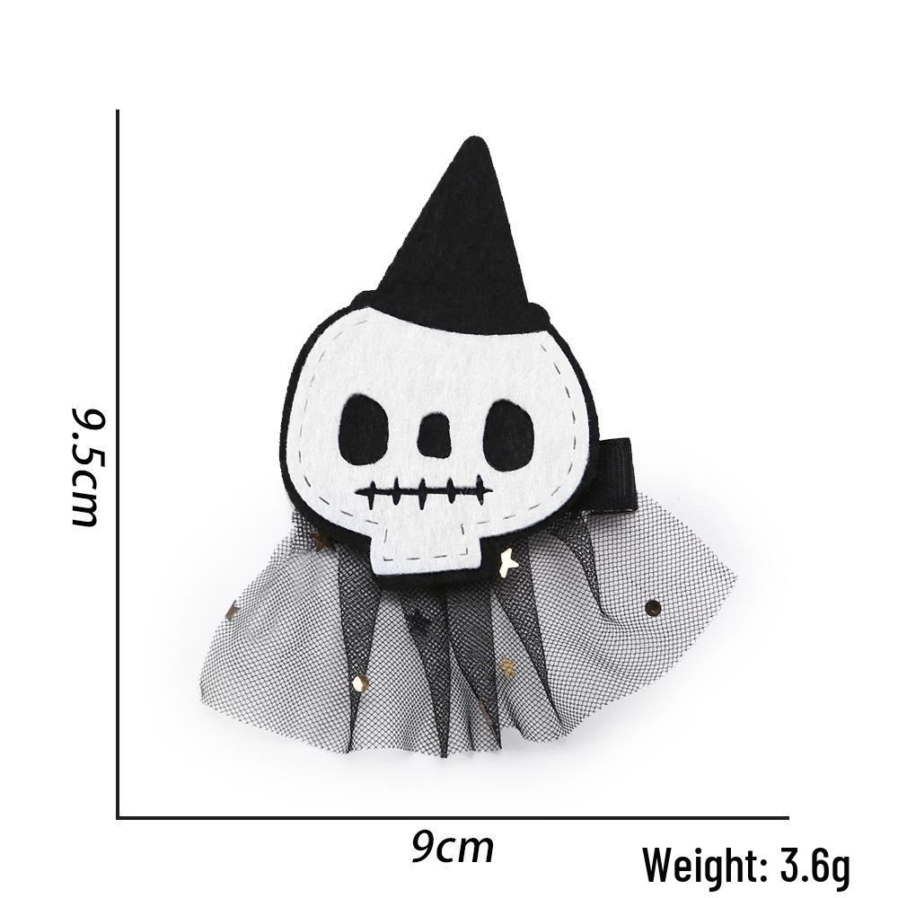 2025 Halloween Hair Clips: Children's Pumpkin & Ghost Party Accessories