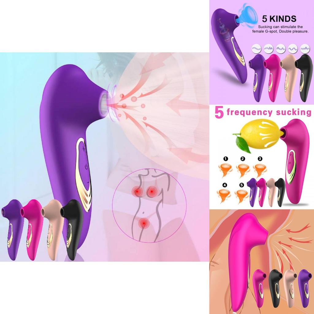 Luxurious Silicone Suction Device Adult Toys For Women In Vibrant Colors 75-80