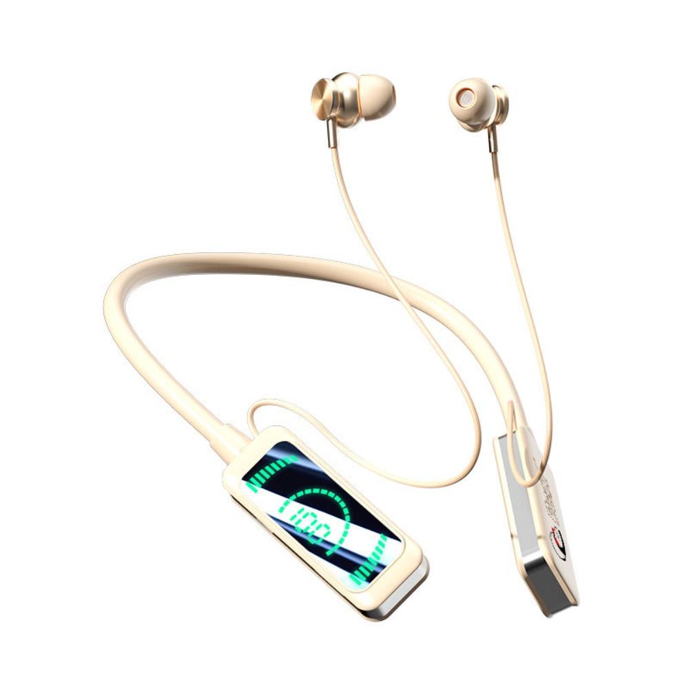 HiFi Sound Wireless Earphones HD Screen Bluetooth Headset Karaoke Earphones  Gamer Use