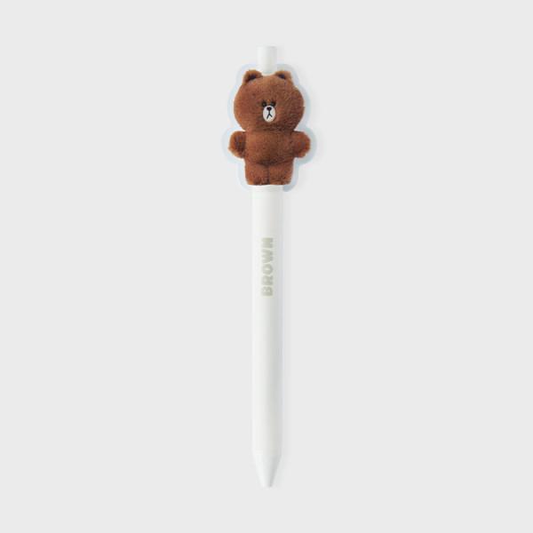 

Коричневая гелевая ручка Line Friends (0.5mm)