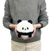 Stream Market Panda Plush Cushion, Round, Medium, PAP053