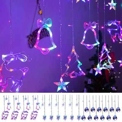 Christmas Star Lights Star Christmas Lights LED Window Lights Indoor Christmas Decorations Holiday Lights For Birthday Parties