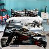 3PCS Assassin-Creed Bedding Set,Including 1pc Duvet Cover And 2pcs Pillowcases Perfect for Bedroom, Dormitory, Large Size Fan Christmas Gift
