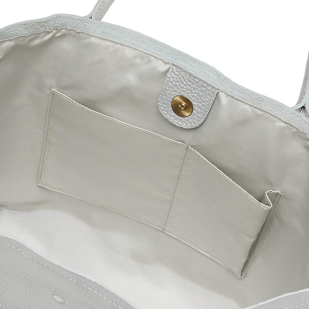 Perche Cowhide Dot Embroidered Tote Bag 08-00-07470 Women's LSV F