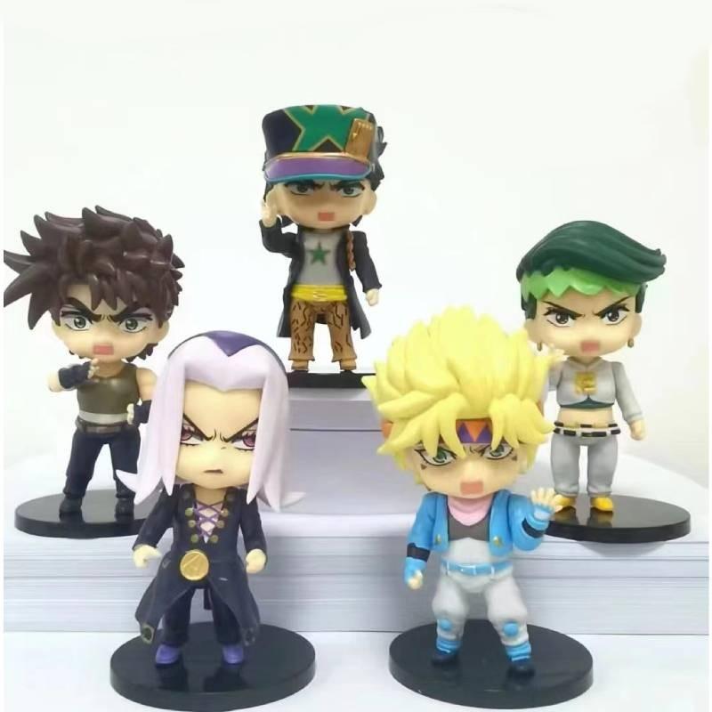 Jojo Action Bizarre Figure Cartoon Model Toy Decoration Doll Kids Gifts Ornament