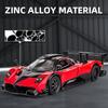 Pagani Zonda R Supercar 5 Inch Metal Car Simulation Diecast & Toy Vehicle RMZ City 1:36 Alloy Model Pull Back Car